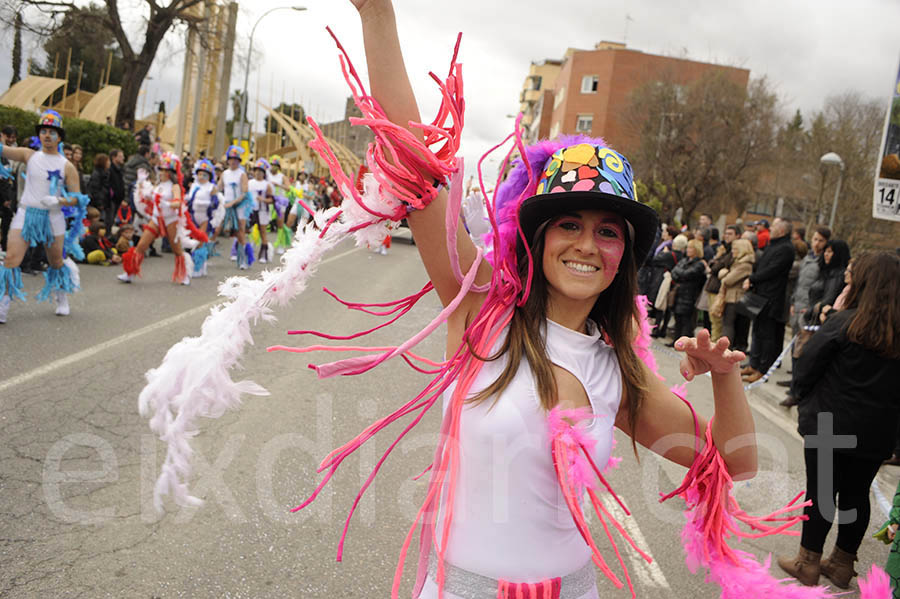 Rua del carnaval de Santa Margarida i els Monjos 2015. Rua del Carnaval de Santa Margarida i els Monjos 2015