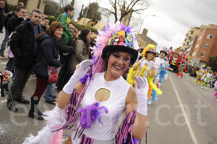 Rua del carnaval de Santa Margarida i els Monjos 2015. Rua del Carnaval de Santa Margarida i els Monjos 2015