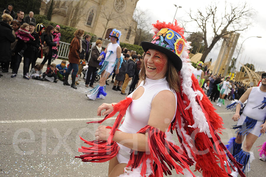 Rua del carnaval de Santa Margarida i els Monjos 2015. Rua del Carnaval de Santa Margarida i els Monjos 2015