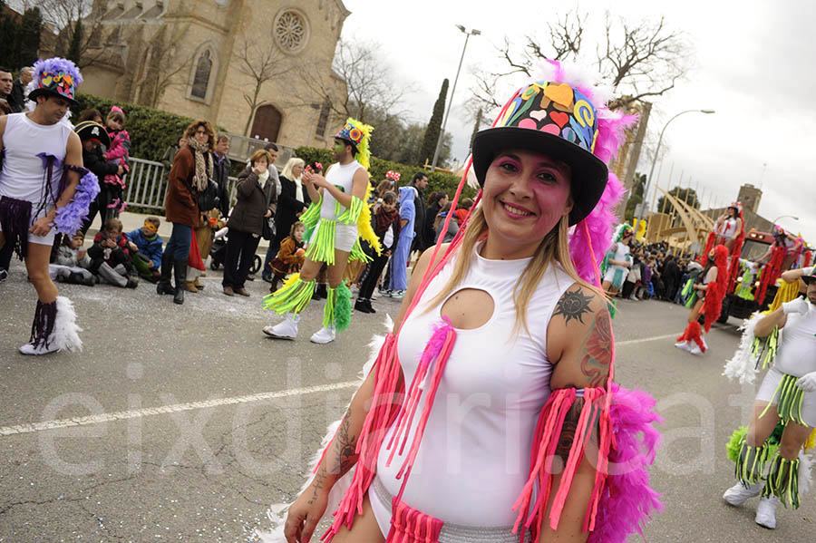 Rua del carnaval de Santa Margarida i els Monjos 2015. Rua del Carnaval de Santa Margarida i els Monjos 2015