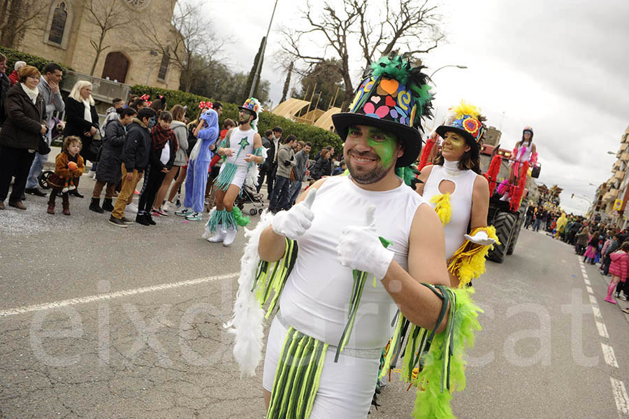 Rua del carnaval de Santa Margarida i els Monjos 2015. Rua del Carnaval de Santa Margarida i els Monjos 2015