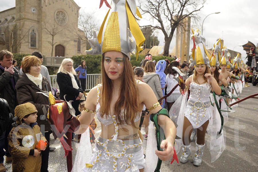 Rua del carnaval de Santa Margarida i els Monjos 2015. Rua del Carnaval de Santa Margarida i els Monjos 2015