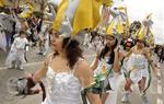 Rua del carnaval de Santa Margarida i els Monjos 2015