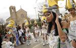 Rua del carnaval de Santa Margarida i els Monjos 2015