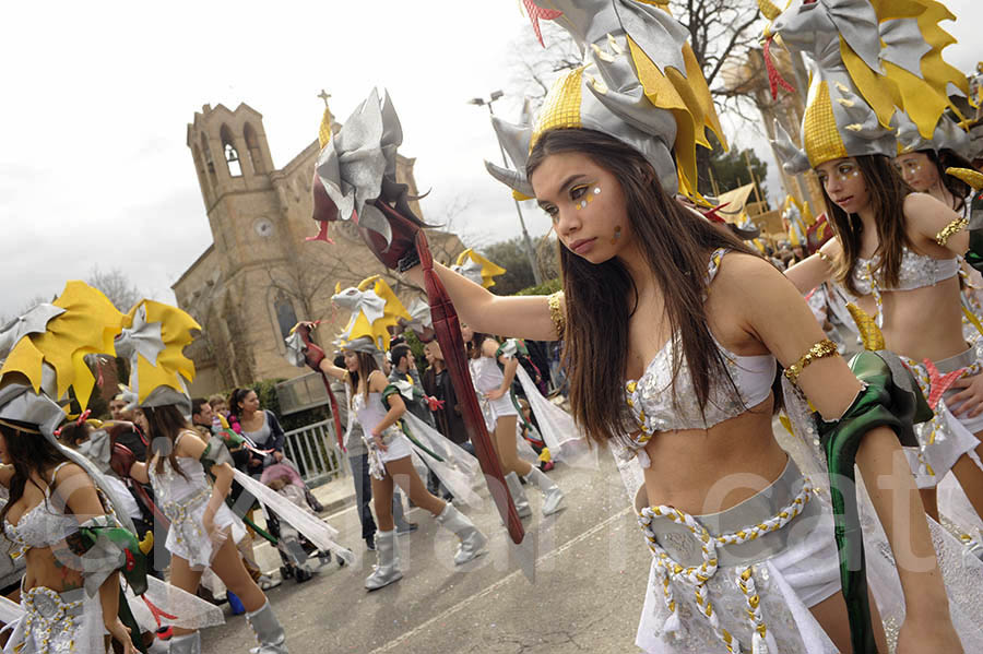 Rua del carnaval de Santa Margarida i els Monjos 2015. Rua del Carnaval de Santa Margarida i els Monjos 2015