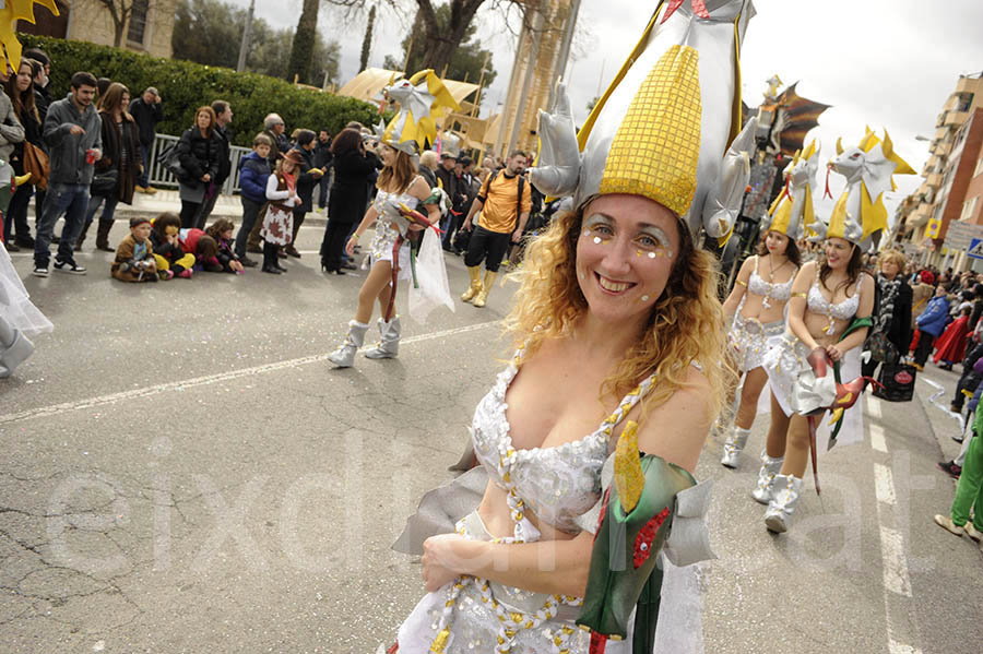 Rua del carnaval de Santa Margarida i els Monjos 2015. Rua del Carnaval de Santa Margarida i els Monjos 2015