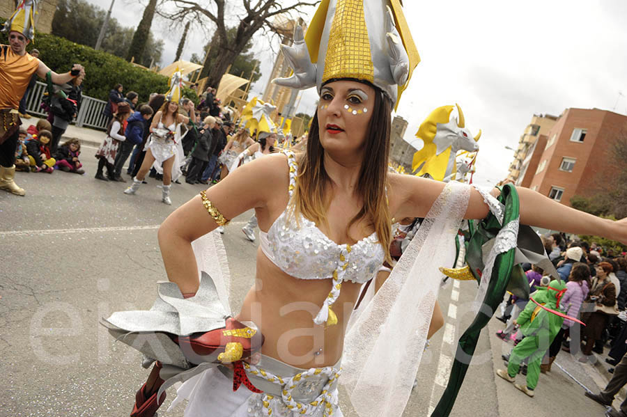 Rua del carnaval de Santa Margarida i els Monjos 2015. Rua del Carnaval de Santa Margarida i els Monjos 2015