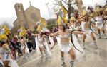 Rua del carnaval de Santa Margarida i els Monjos 2015