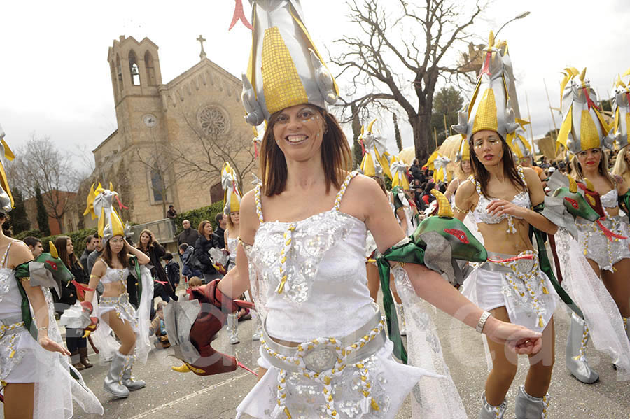 Rua del carnaval de Santa Margarida i els Monjos 2015. Rua del Carnaval de Santa Margarida i els Monjos 2015