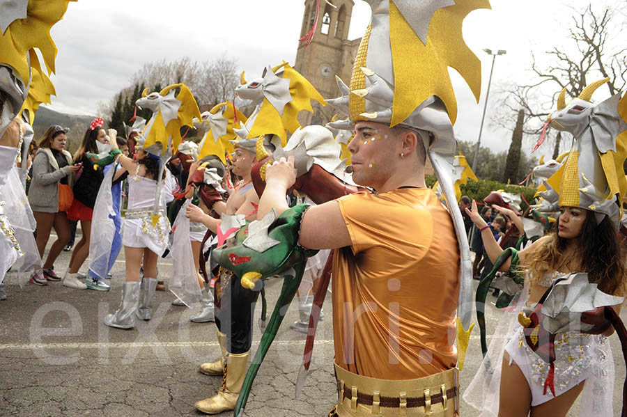 Rua del carnaval de Santa Margarida i els Monjos 2015. Rua del Carnaval de Santa Margarida i els Monjos 2015