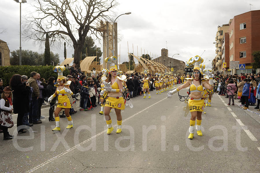 Rua del carnaval de Santa Margarida i els Monjos 2015. Rua del Carnaval de Santa Margarida i els Monjos 2015