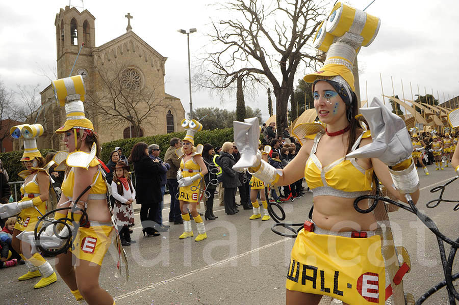 Rua del carnaval de Santa Margarida i els Monjos 2015. Rua del Carnaval de Santa Margarida i els Monjos 2015