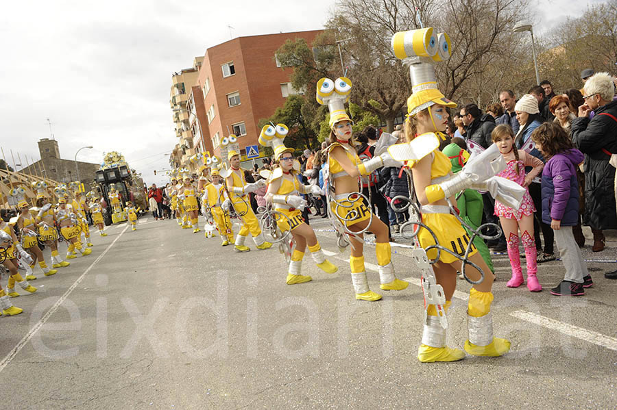 Rua del carnaval de Santa Margarida i els Monjos 2015. Rua del Carnaval de Santa Margarida i els Monjos 2015