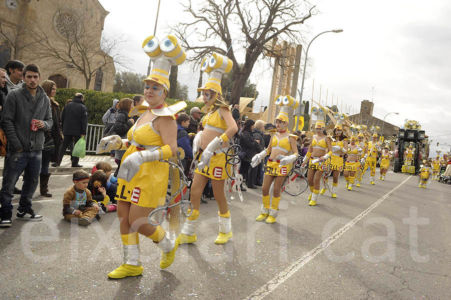 Rua del carnaval de Santa Margarida i els Monjos 2015. Rua del Carnaval de Santa Margarida i els Monjos 2015