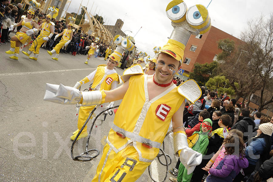 Rua del carnaval de Santa Margarida i els Monjos 2015. Rua del Carnaval de Santa Margarida i els Monjos 2015