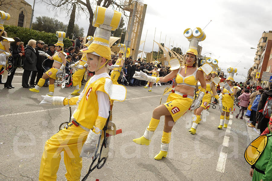 Rua del carnaval de Santa Margarida i els Monjos 2015. Rua del Carnaval de Santa Margarida i els Monjos 2015