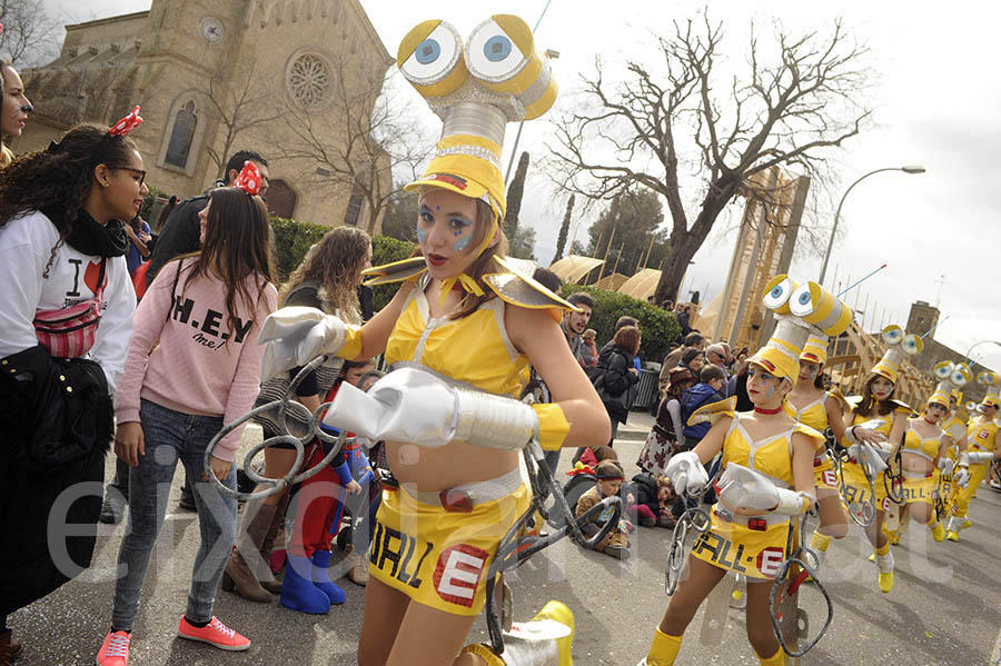 Rua del carnaval de Santa Margarida i els Monjos 2015. Rua del Carnaval de Santa Margarida i els Monjos 2015