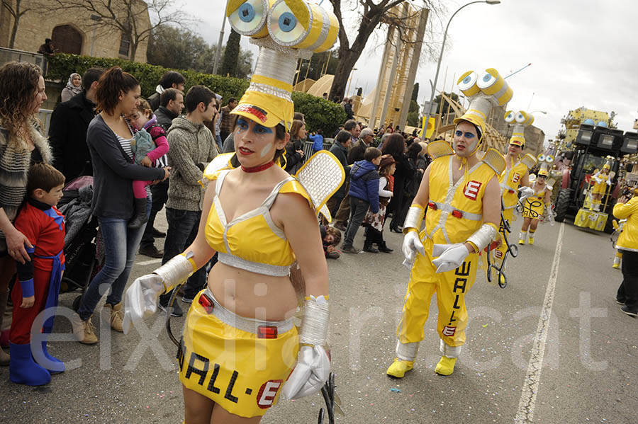 Rua del carnaval de Santa Margarida i els Monjos 2015. Rua del Carnaval de Santa Margarida i els Monjos 2015