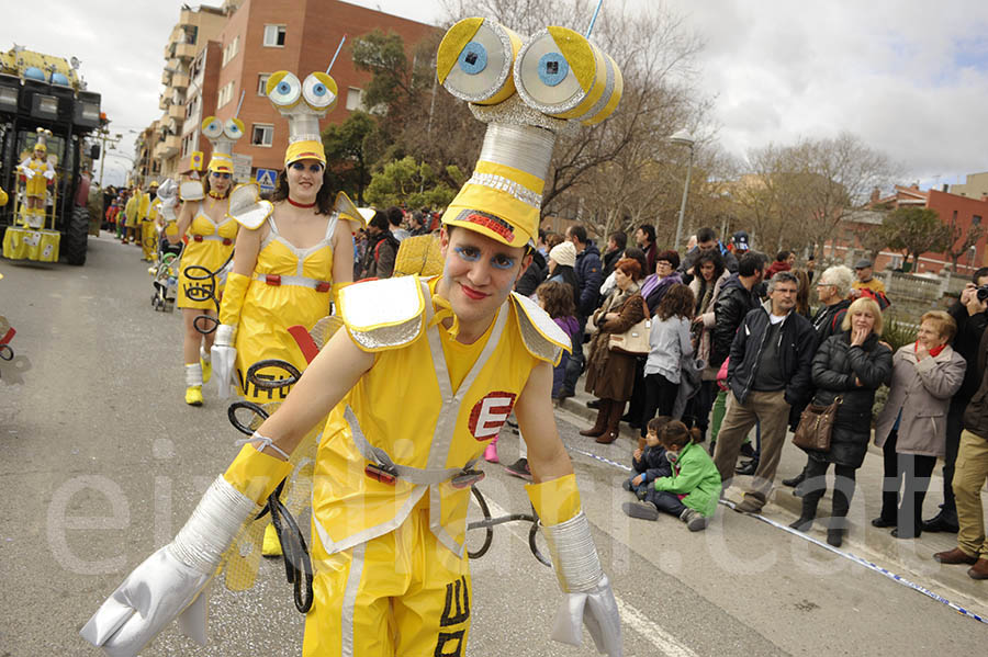 Rua del carnaval de Santa Margarida i els Monjos 2015. Rua del Carnaval de Santa Margarida i els Monjos 2015