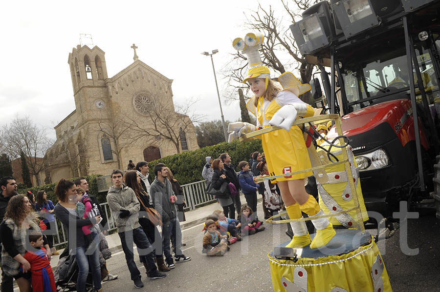 Rua del carnaval de Santa Margarida i els Monjos 2015. Rua del Carnaval de Santa Margarida i els Monjos 2015