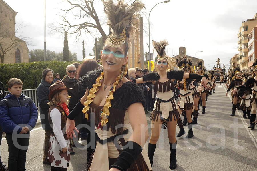 Rua del carnaval de Santa Margarida i els Monjos 2015. Rua del Carnaval de Santa Margarida i els Monjos 2015