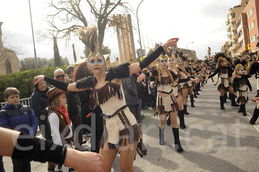 Rua del carnaval de Santa Margarida i els Monjos 2015. Rua del Carnaval de Santa Margarida i els Monjos 2015