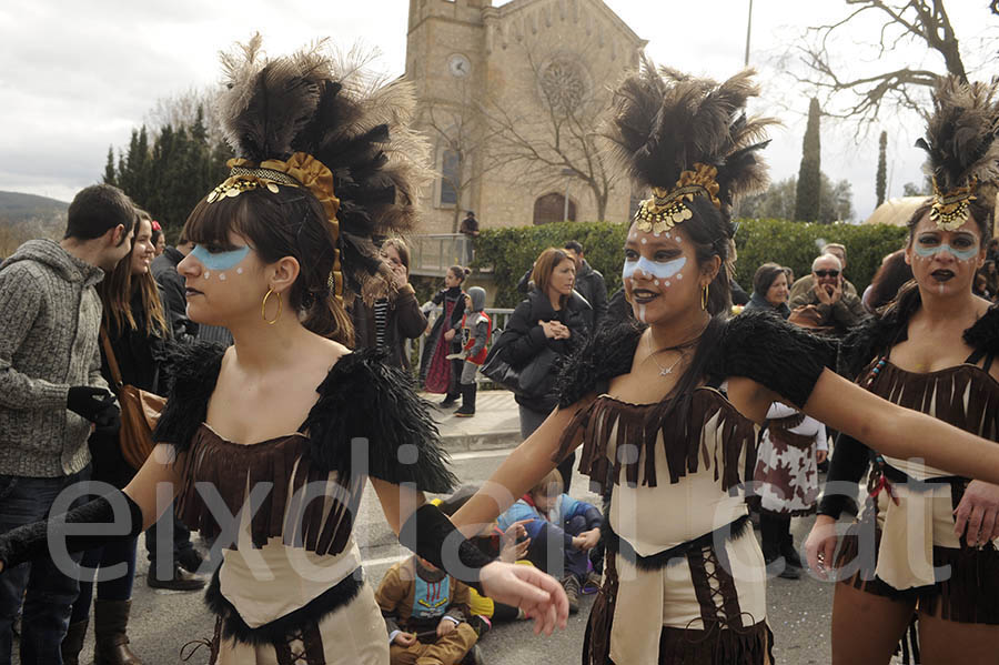 Rua del carnaval de Santa Margarida i els Monjos 2015. Rua del Carnaval de Santa Margarida i els Monjos 2015