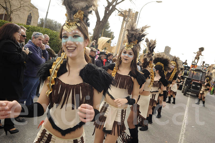 Rua del carnaval de Santa Margarida i els Monjos 2015. Rua del Carnaval de Santa Margarida i els Monjos 2015