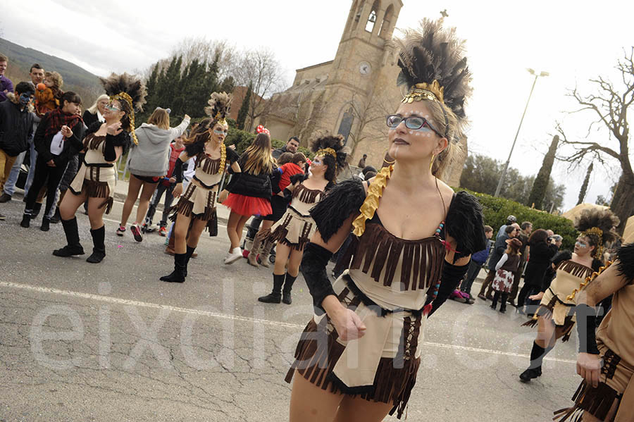 Rua del carnaval de Santa Margarida i els Monjos 2015. Rua del Carnaval de Santa Margarida i els Monjos 2015