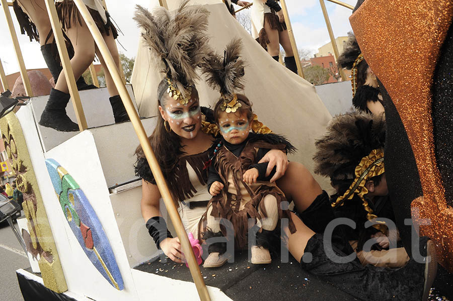 Rua del carnaval de Santa Margarida i els Monjos 2015. Rua del Carnaval de Santa Margarida i els Monjos 2015