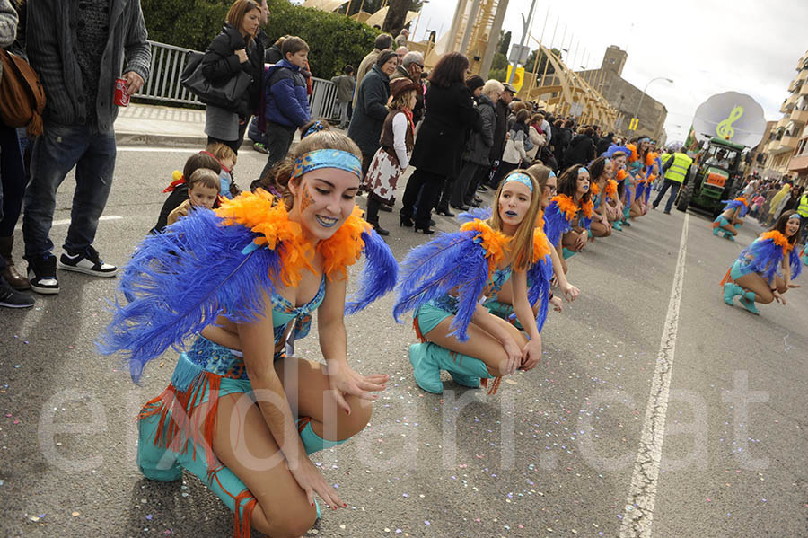 Rua del carnaval de Santa Margarida i els Monjos 2015. Rua del Carnaval de Santa Margarida i els Monjos 2015