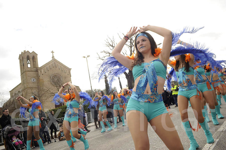 Rua del carnaval de Santa Margarida i els Monjos 2015. Rua del Carnaval de Santa Margarida i els Monjos 2015