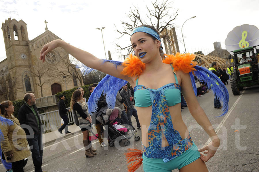 Rua del carnaval de Santa Margarida i els Monjos 2015. Rua del Carnaval de Santa Margarida i els Monjos 2015