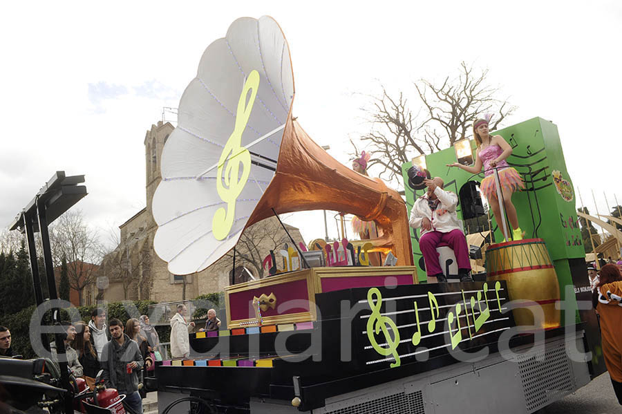 Rua del carnaval de Santa Margarida i els Monjos 2015. Rua del Carnaval de Santa Margarida i els Monjos 2015