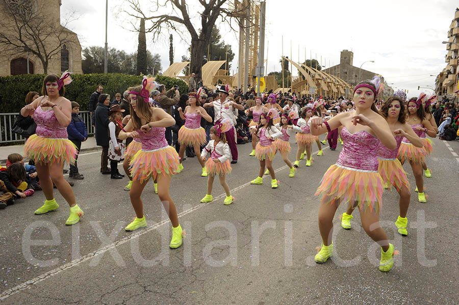 Rua del carnaval de Santa Margarida i els Monjos 2015. Rua del Carnaval de Santa Margarida i els Monjos 2015