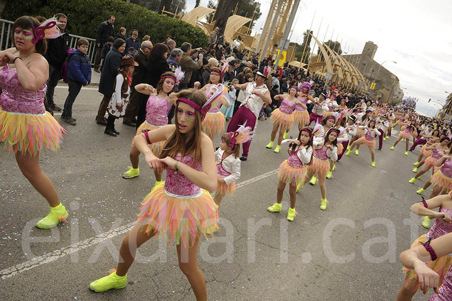 Rua del carnaval de Santa Margarida i els Monjos 2015. Rua del Carnaval de Santa Margarida i els Monjos 2015