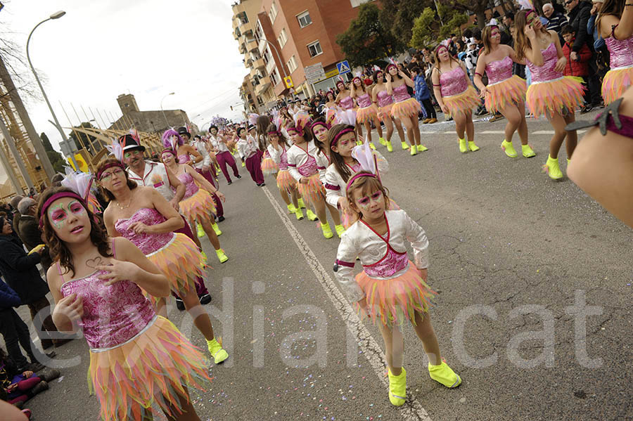 Rua del carnaval de Santa Margarida i els Monjos 2015. Rua del Carnaval de Santa Margarida i els Monjos 2015