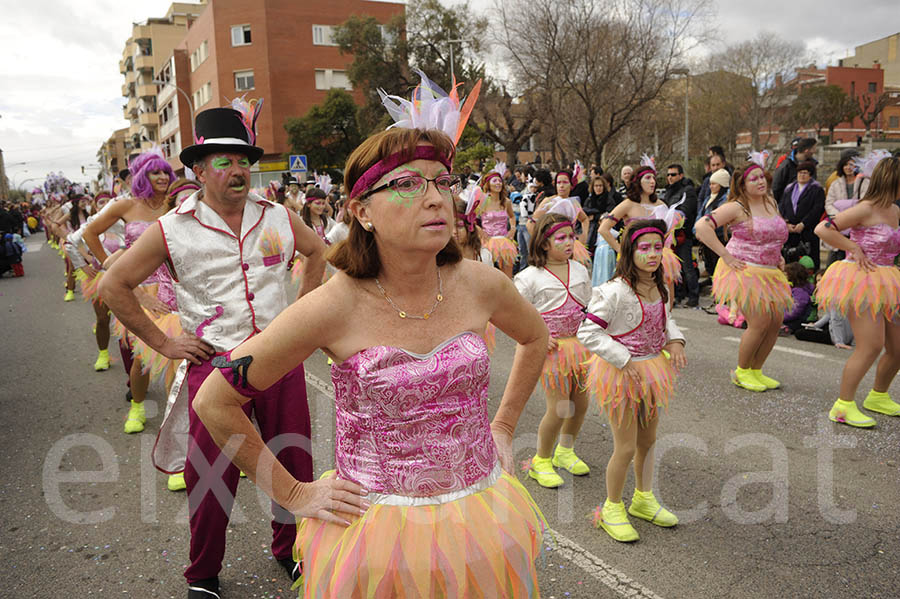 Rua del carnaval de Santa Margarida i els Monjos 2015. Rua del Carnaval de Santa Margarida i els Monjos 2015