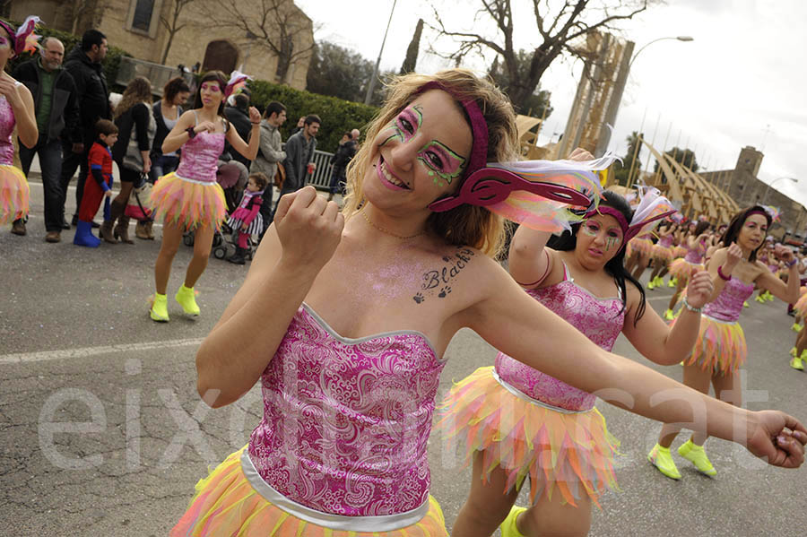 Rua del carnaval de Santa Margarida i els Monjos 2015. Rua del Carnaval de Santa Margarida i els Monjos 2015