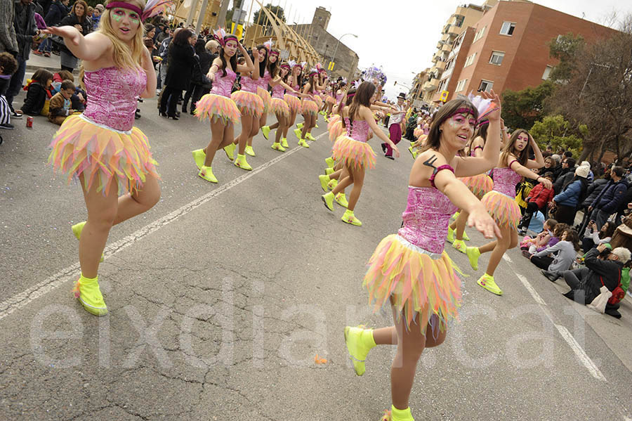 Rua del carnaval de Santa Margarida i els Monjos 2015. Rua del Carnaval de Santa Margarida i els Monjos 2015