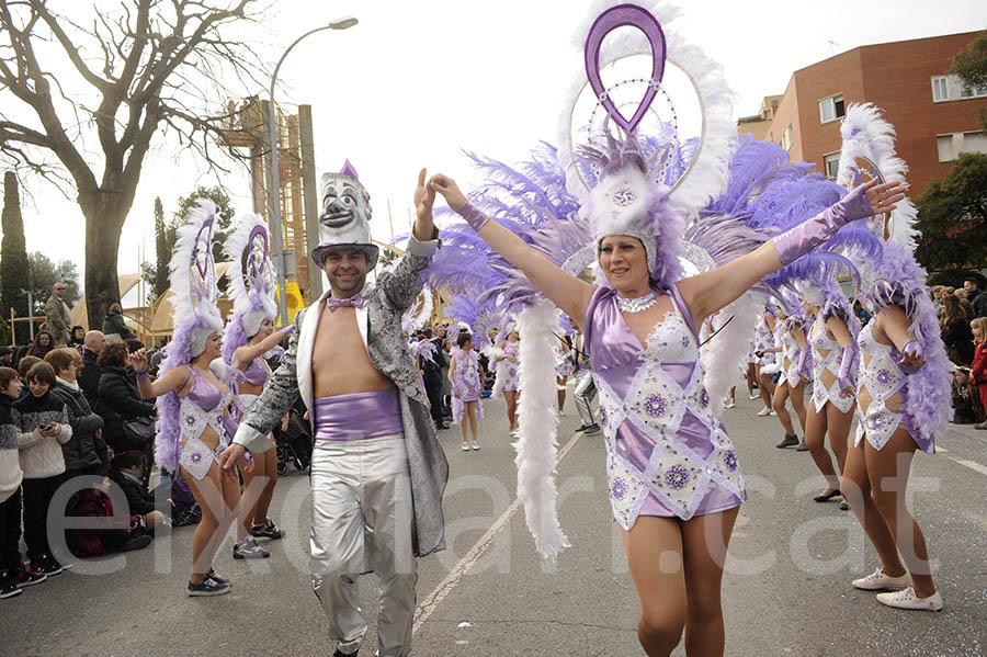 Rua del carnaval de Santa Margarida i els Monjos 2015. Rua del Carnaval de Santa Margarida i els Monjos 2015