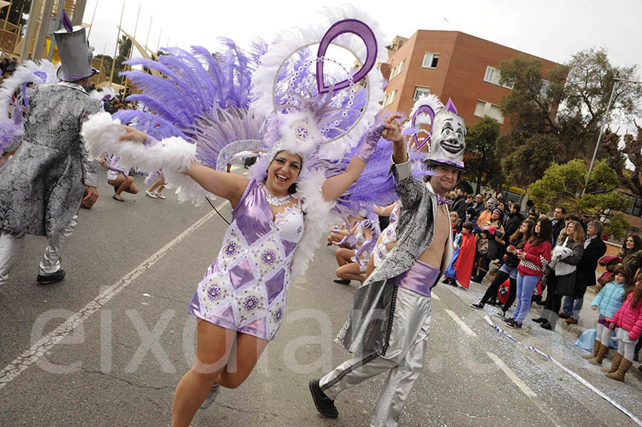 Rua del carnaval de Santa Margarida i els Monjos 2015. Rua del Carnaval de Santa Margarida i els Monjos 2015