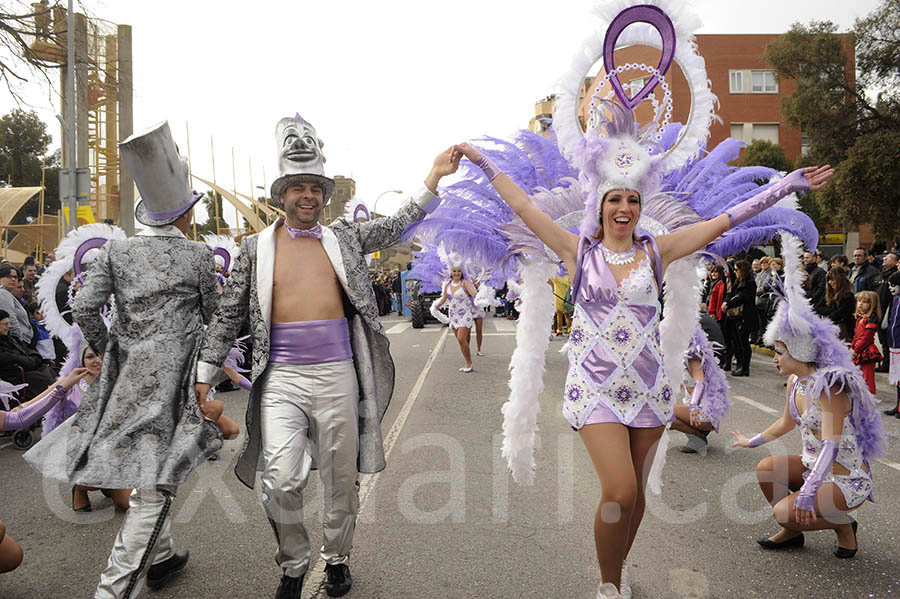 Rua del carnaval de Santa Margarida i els Monjos 2015. Rua del Carnaval de Santa Margarida i els Monjos 2015