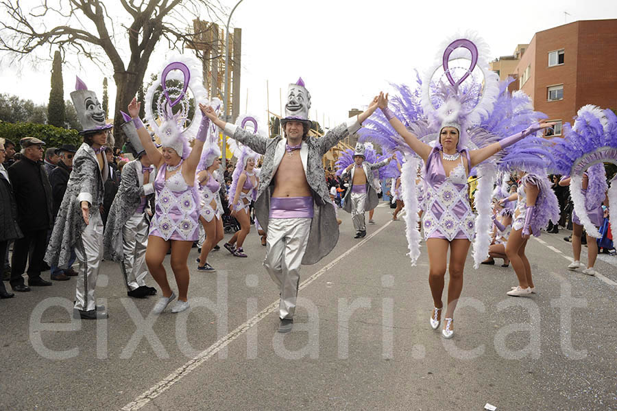 Rua del carnaval de Santa Margarida i els Monjos 2015. Rua del Carnaval de Santa Margarida i els Monjos 2015