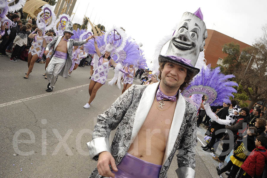 Rua del carnaval de Santa Margarida i els Monjos 2015. Rua del Carnaval de Santa Margarida i els Monjos 2015