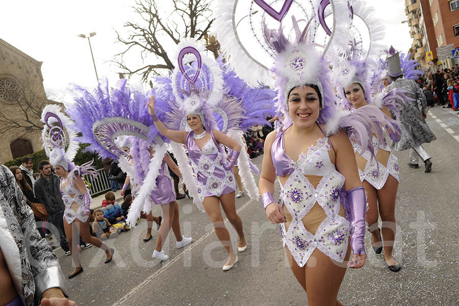 Rua del carnaval de Santa Margarida i els Monjos 2015. Rua del Carnaval de Santa Margarida i els Monjos 2015