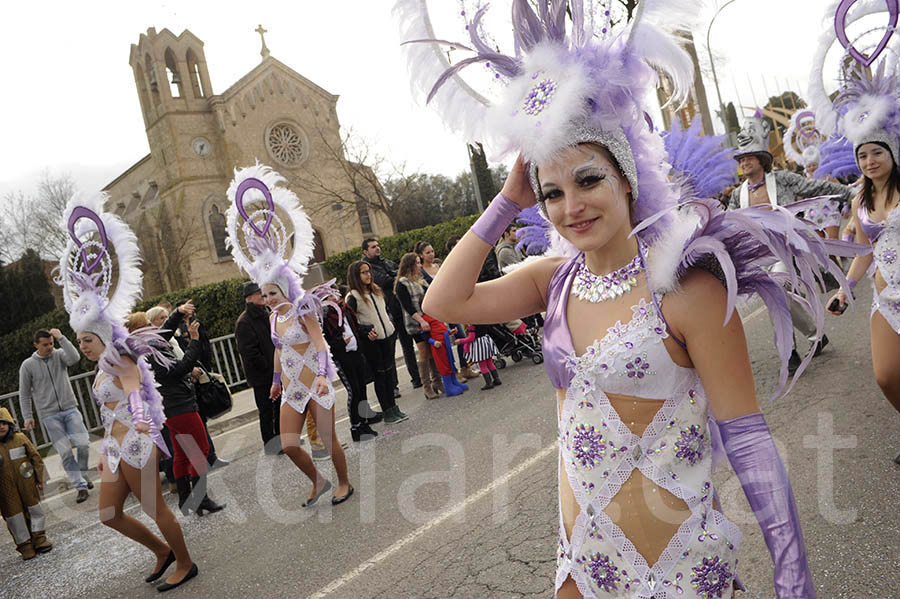 Rua del carnaval de Santa Margarida i els Monjos 2015. Rua del Carnaval de Santa Margarida i els Monjos 2015