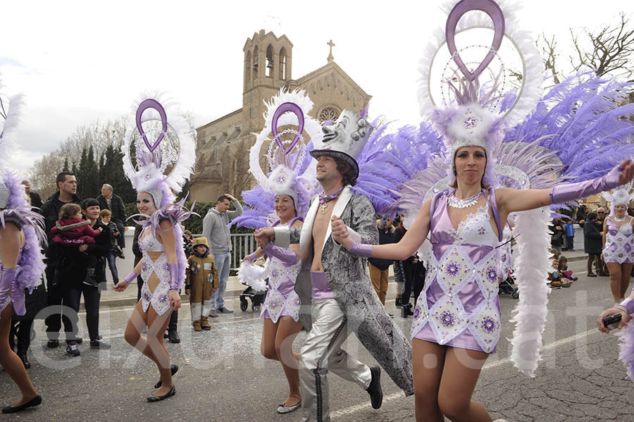 Rua del carnaval de Santa Margarida i els Monjos 2015. Rua del Carnaval de Santa Margarida i els Monjos 2015