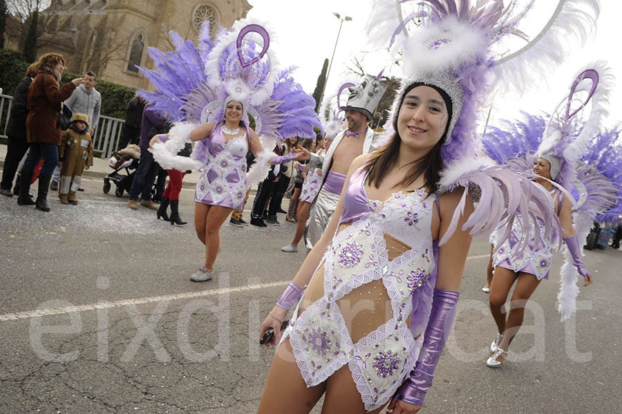 Rua del carnaval de Santa Margarida i els Monjos 2015. Rua del Carnaval de Santa Margarida i els Monjos 2015