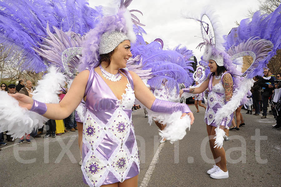 Rua del carnaval de Santa Margarida i els Monjos 2015. Rua del Carnaval de Santa Margarida i els Monjos 2015